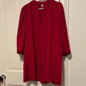 Elegant Red GLAM brand dress